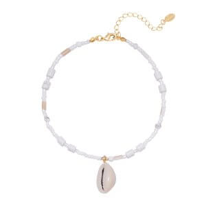 Anklet At The Beach White Copper