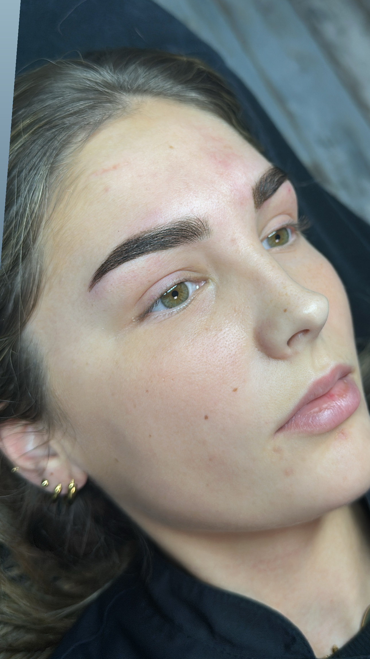 Air Brush wenkbrauwen resultaat
